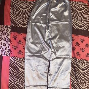 Satin 2 piece pajama set